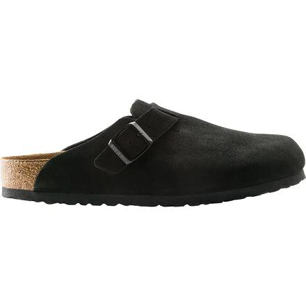 Boston Soft Footbed Suede Clog by BIRKENSTOCK