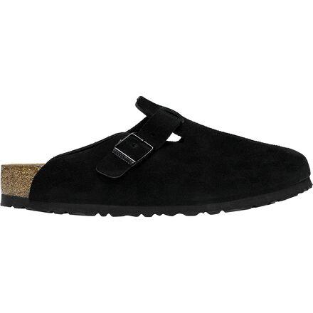 Boston Soft Footbed Suede Clog by BIRKENSTOCK
