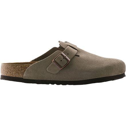 Boston Soft Footbed Suede Clog by BIRKENSTOCK