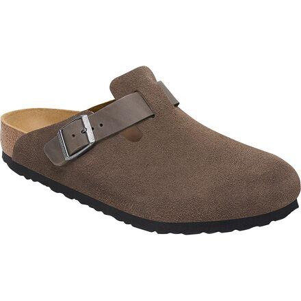 Boston Suede Oiled Leather Clog by BIRKENSTOCK