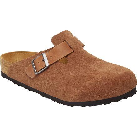Boston Suede Oiled Leather Clog by BIRKENSTOCK