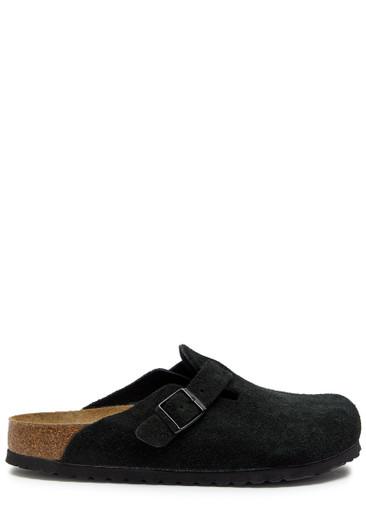 Boston brushed suede clogs by BIRKENSTOCK