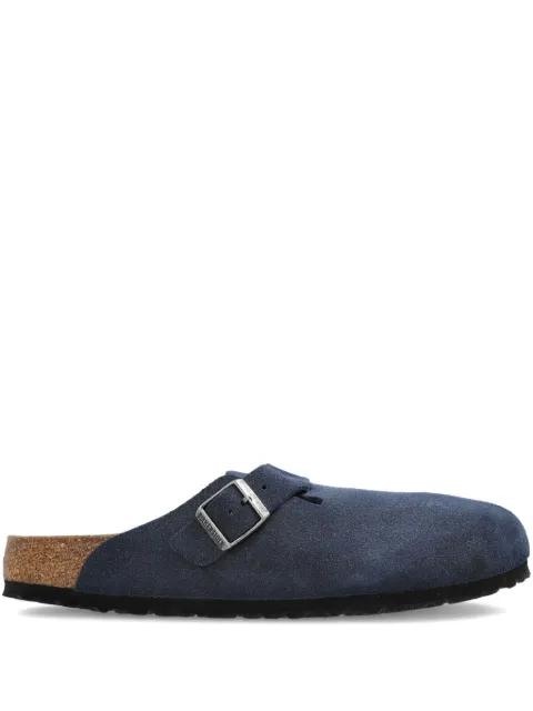 Boston buckle suede slip-ons by BIRKENSTOCK