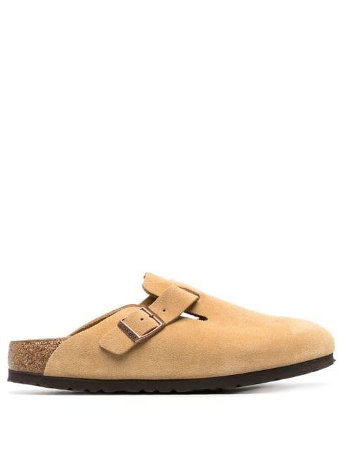 Boston buckled suede sandals by BIRKENSTOCK