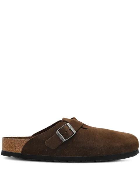 Boston suede clogs by BIRKENSTOCK