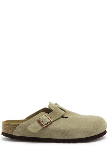 Boston suede clogs by BIRKENSTOCK