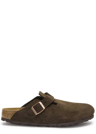 Boston suede clogs by BIRKENSTOCK