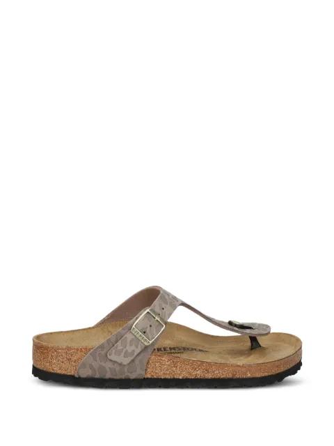 Gizeh leo-pattern flip-flops by BIRKENSTOCK