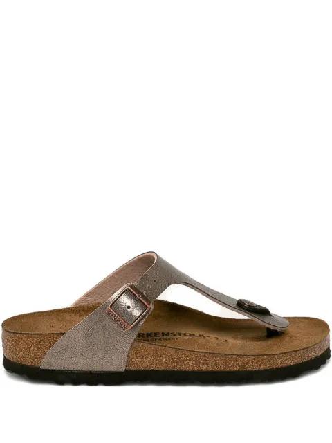 Gizeh metallic thong sandals by BIRKENSTOCK