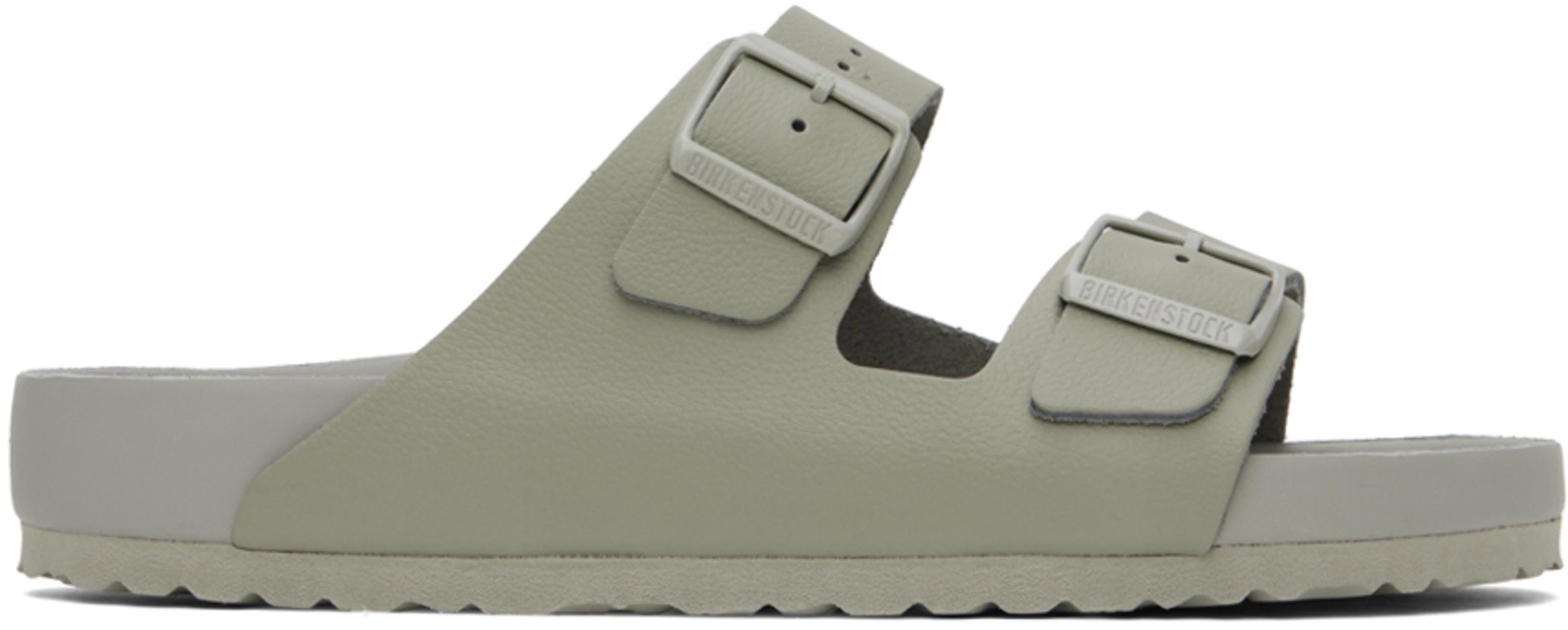 Gray Regular Arizona Sandals by BIRKENSTOCK