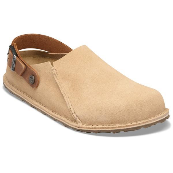 Lutry Suede/Oiled Leather Clogs by BIRKENSTOCK