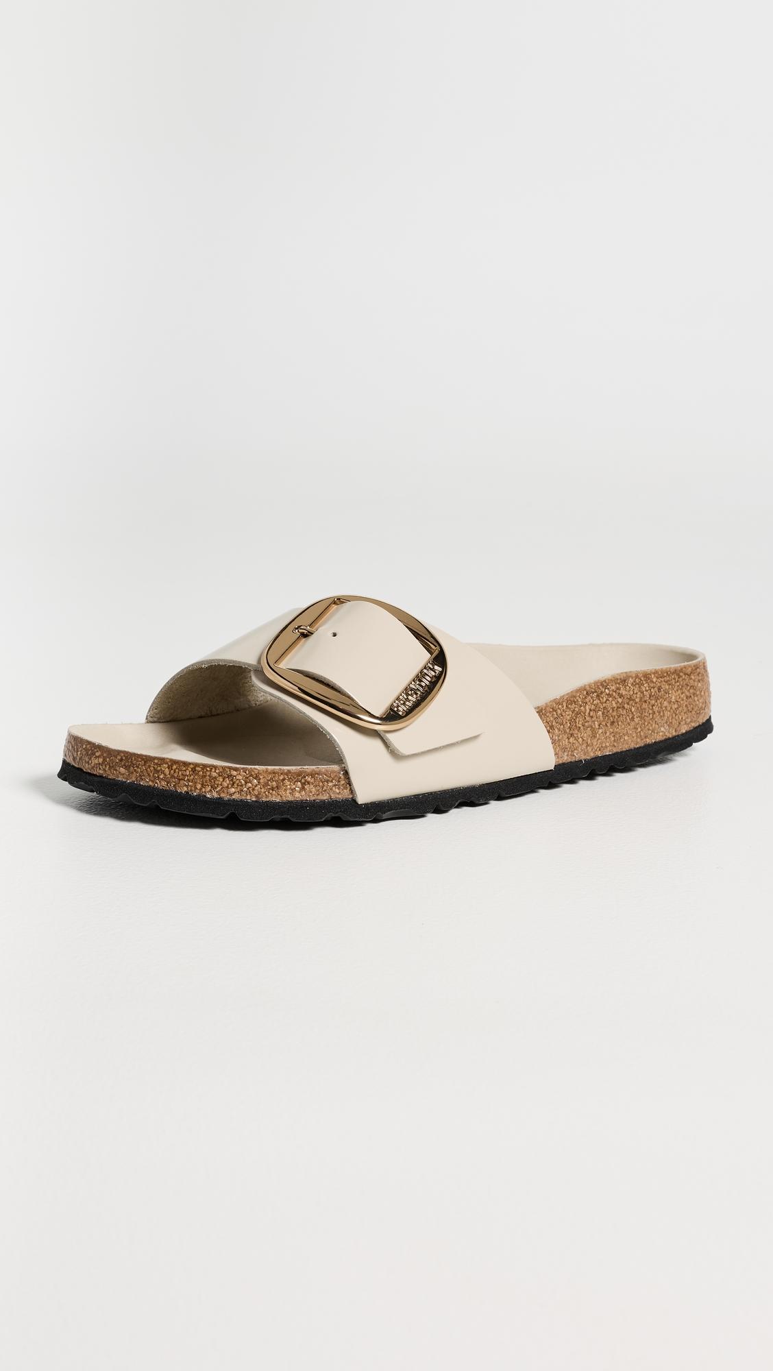 Madrid Big Buckle High Shine Sandals by BIRKENSTOCK