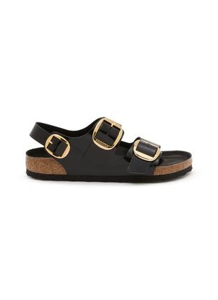Milano Big Buckle Leather Sandals by BIRKENSTOCK