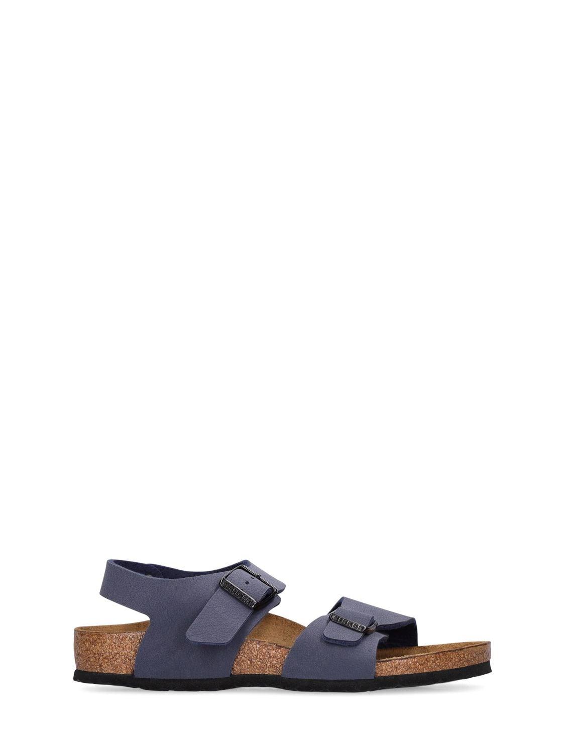 New York Faux Leather Sandals by BIRKENSTOCK