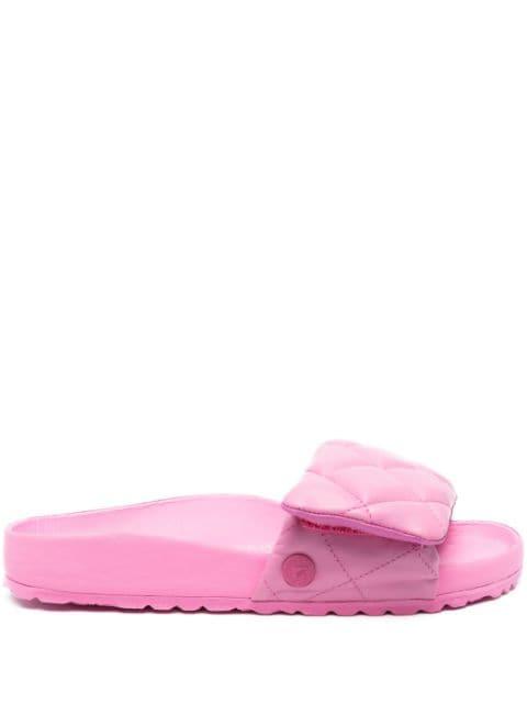 Sylt padded leather sandals by BIRKENSTOCK