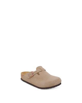 Unisex Boston Kid Suede Leather Clogs - Toddler by BIRKENSTOCK