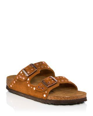 Women's Arizona Rivets Slide Sandals by BIRKENSTOCK