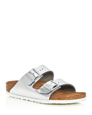 Women's Arizona Soft Footbed Slide Sandals by BIRKENSTOCK