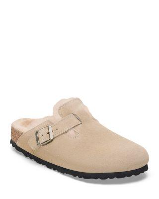 Women's Boston Shearling Clogs by BIRKENSTOCK