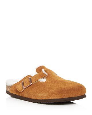 Women's Boston Shearling Clogs by BIRKENSTOCK