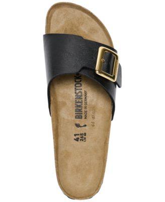 Women's Catalina Luxe Buckle Birko-Flor Sandals from Finish Line by BIRKENSTOCK