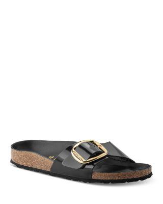 Women's Madrid Big Buckle High Shine Sandals by BIRKENSTOCK
