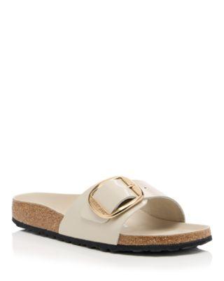Women's Madrid Big Buckle High Shine Sandals by BIRKENSTOCK