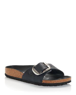 Women's Madrid Big Buckle Slide Sandals by BIRKENSTOCK