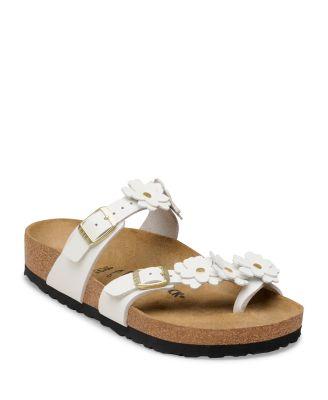 Women's Mayari Flowers Leather Sandals by BIRKENSTOCK