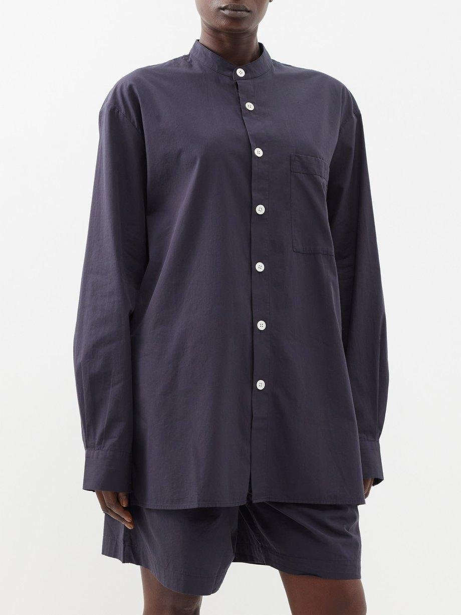 Oversized organic-cotton pyjama shirt by BIRKENSTOCK X TEKLA