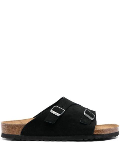 Zürich single-strap suede sandals by BIRKENSTOCK