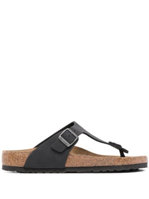 buckle-detail flip flop sandals by BIRKENSTOCK