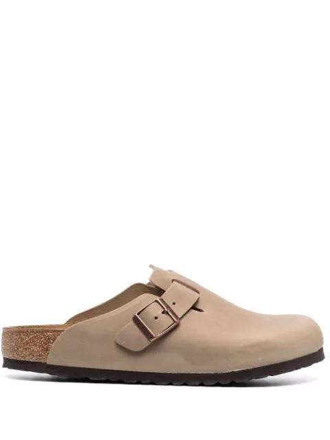 buckled leather loafers by BIRKENSTOCK