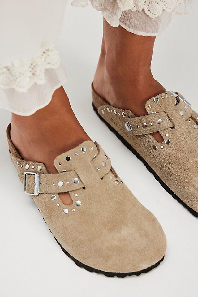Birkenstock Boston Rivets Clogs by BIRKENSTOCK | FREE PEOPLE