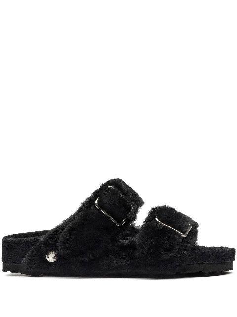 shearling sandals by BIRKENSTOCK