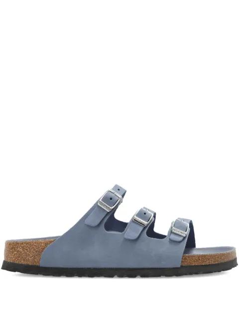 triple-strap slide by BIRKENSTOCK