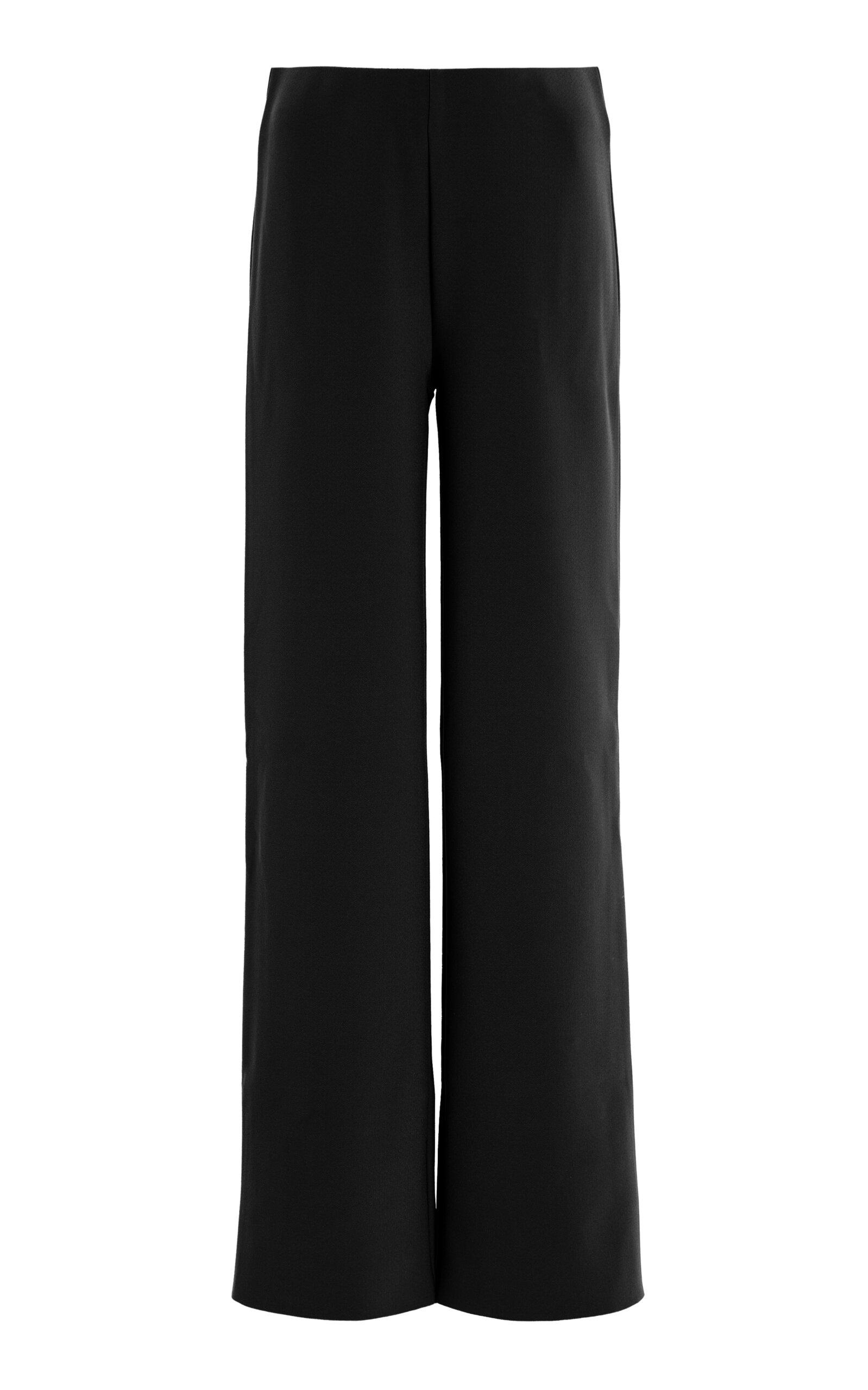 BIRROT Exclusive Lay2 Bonded Crepetraight-Leg Pants - Moda Operandi by BIRROT