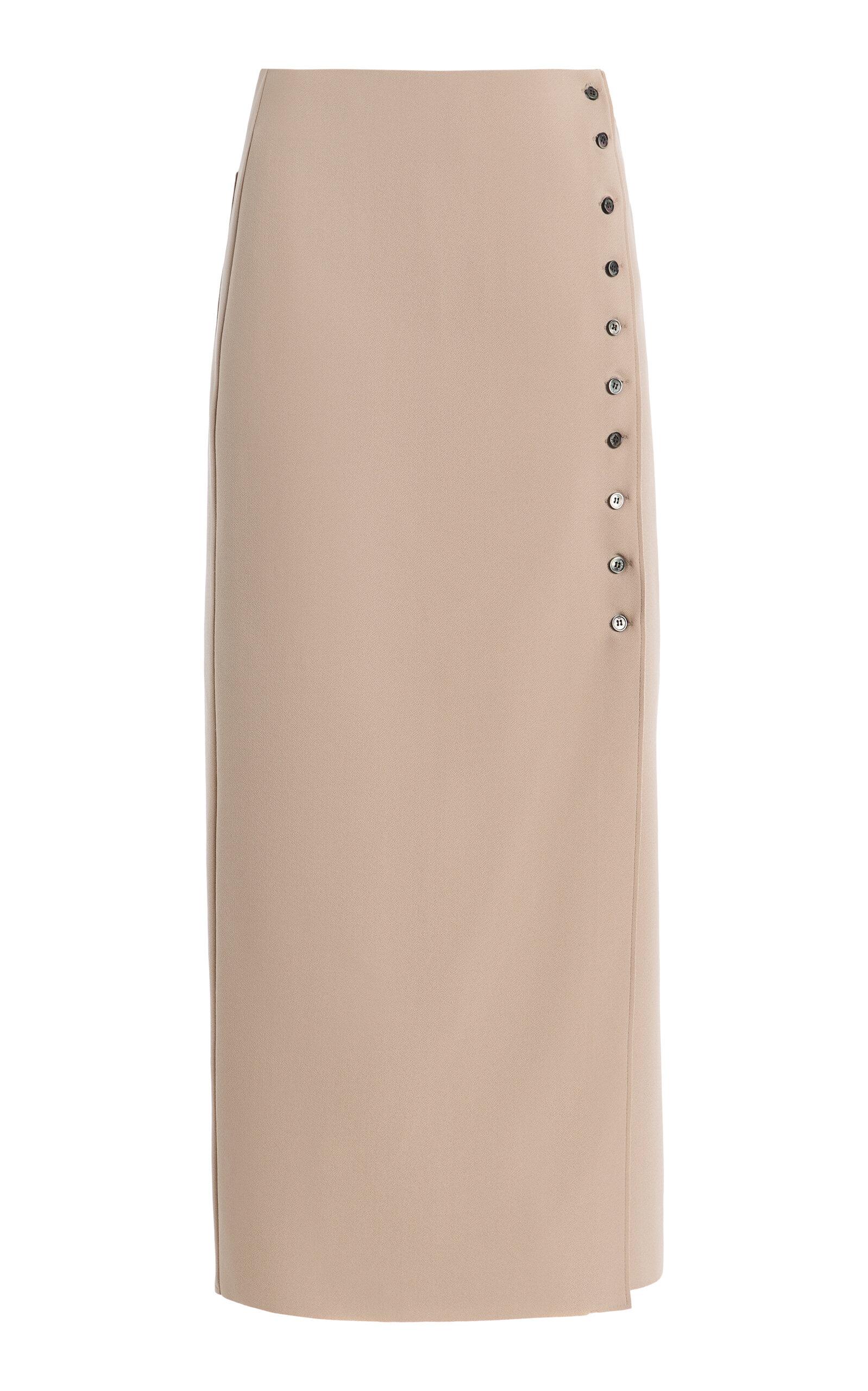 BIRROT Lay2 Button Wrappedkirt - Moda Operandi by BIRROT