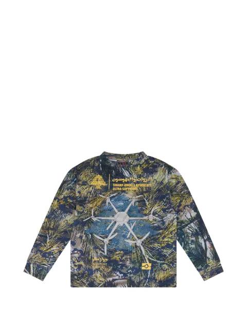 Birthwatchers patterned long-sleeved T-shirt by BIRTH OF ROYAL CHILD