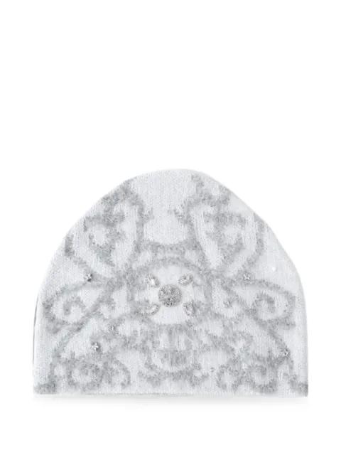 crystal-embellished beanie hat by BIRTH OF ROYAL CHILD