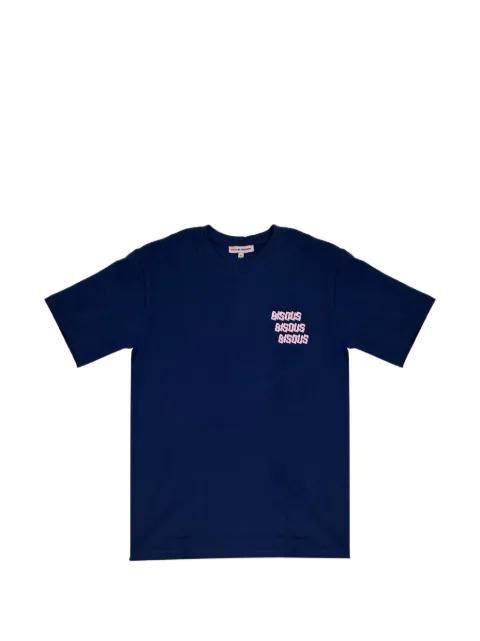 X3 printed T-shirt by BISOUS SKATEBOARDS