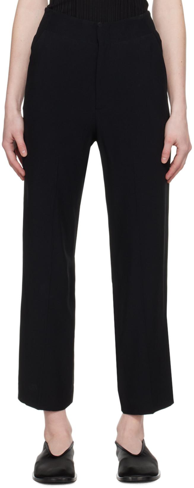 Black Cheval Trousers by BITE