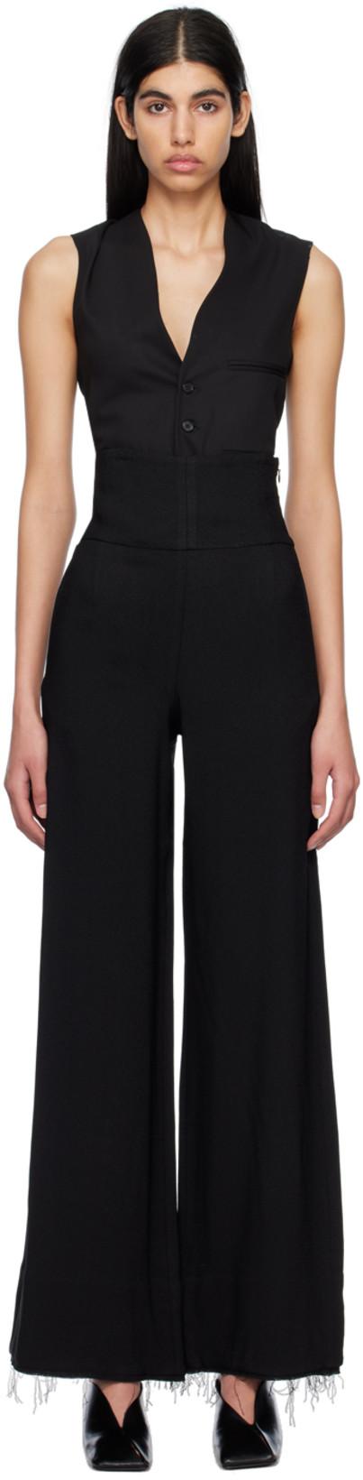 Black Raw Artist Trousers by BITE