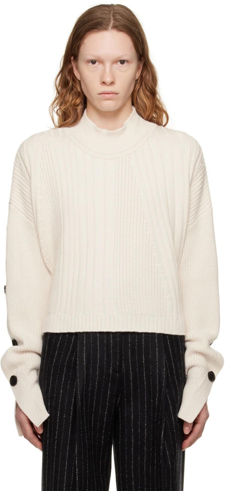 Off-White Patch Sweater by BITE