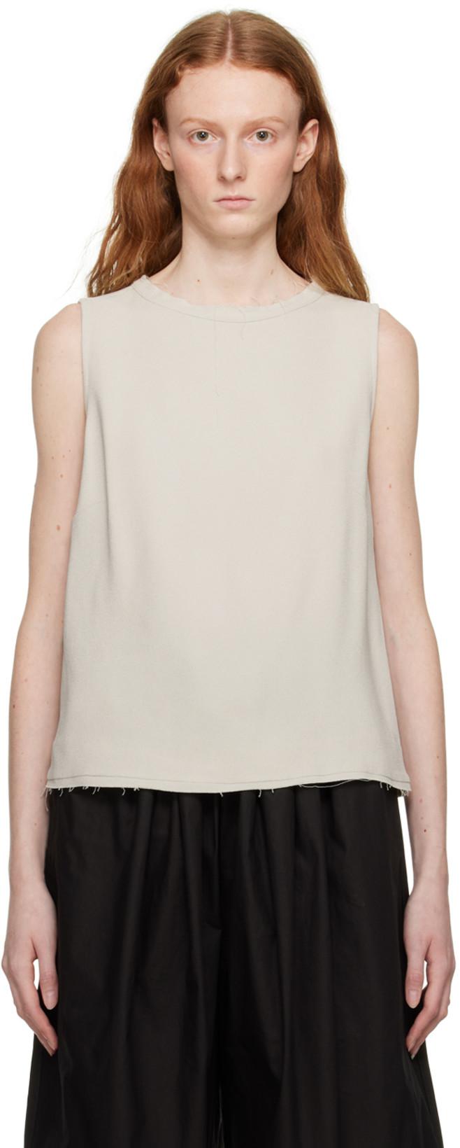 Off-White Raw Tank Top by BITE