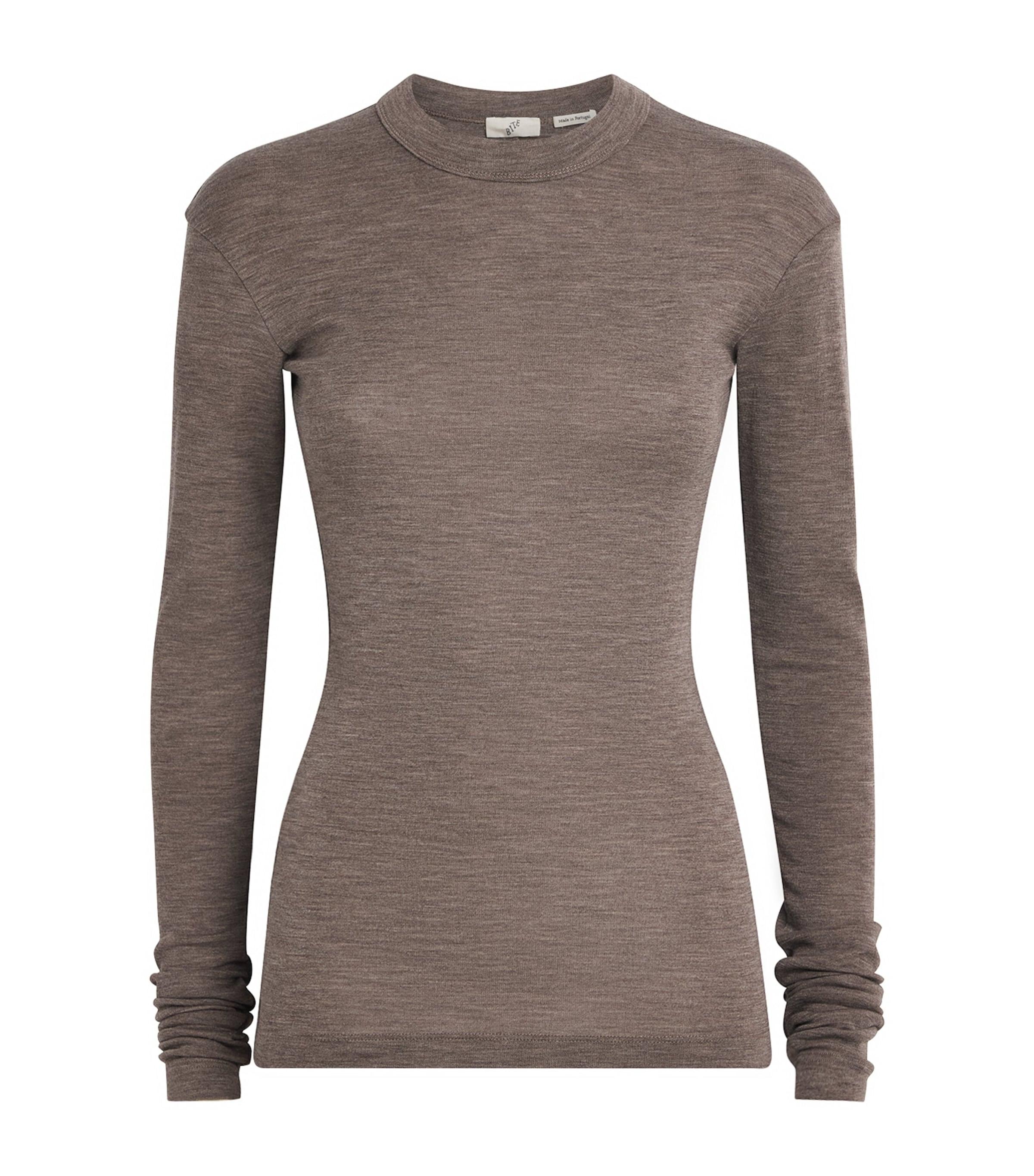 BITE Studios Merino Wool Long-Sleeve T-Shirt by BITE STUDIOS