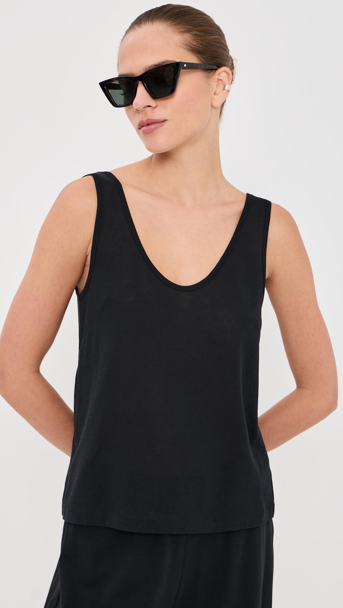 Cotton Crepe Tank by BITE STUDIOS