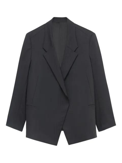 Polus asymmetric lapel blazer by BITE STUDIOS