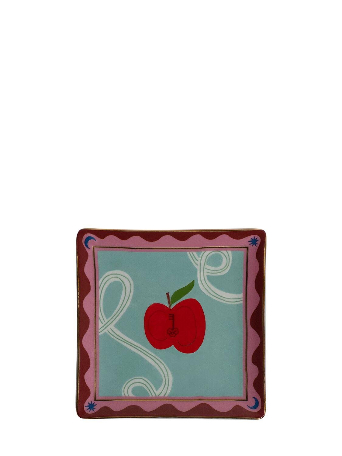 Apple Square Valet Tray by BITOSSI HOME