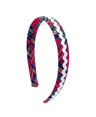 Girls' Scottie Stewart Plaid Ric Rac Headband - Little Kid by BITS&BOWS
